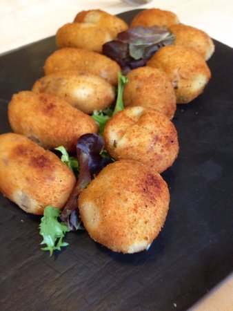 Croquetas sin lactosa de Zarabanda´s.