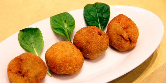 Croquetas de Ortiguilla de Mar, de Becerrita.