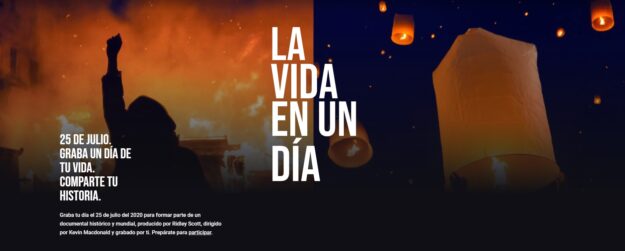 cabecera “La vida en un día”, el documental de Ridley Scott dirigido por ti