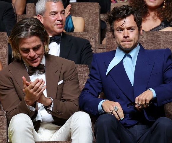 Chris Pine y Harry Styles