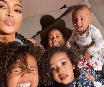 Los hijos de Kim Kardashian