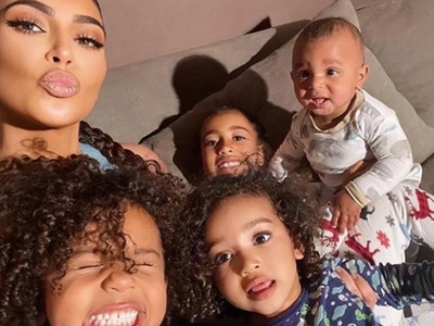 Los hijos de Kim Kardashian