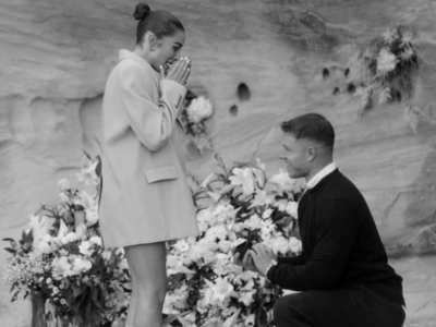 La romántica pedida de Olivia Culpo