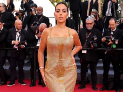 Georgina Rodriguez deslumbra en Cannes con un vestido de infarto