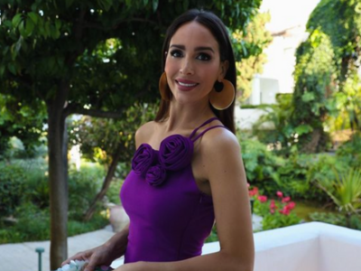 Todo al morado: El nuevo vestido de Rocio Osorno que querrás tener