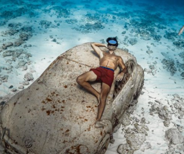 Las influencers lo tienen claro: las mejores fotos, bajo el agua