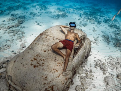 Las influencers lo tienen claro: las mejores fotos, bajo el agua