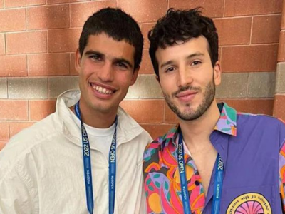 Sebastián Yatra y Carlos Alcaraz de lo más divertido que verás en el 'US Open'