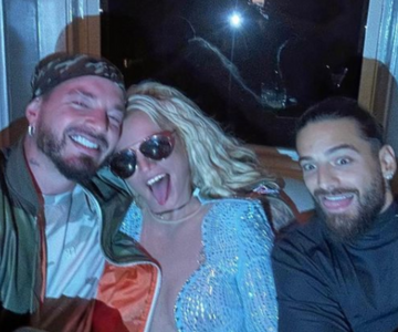 La polémica tras la foto de Britney Spears, Maluma y J Balvin