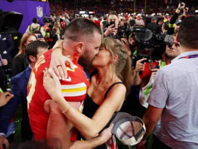 Taylor Swift y Travis Kelce protagonizan el momento más viral de la Super Bowl Taylor Swift y Travis Kelce protagonizan el momento más viral de la Super Bowl