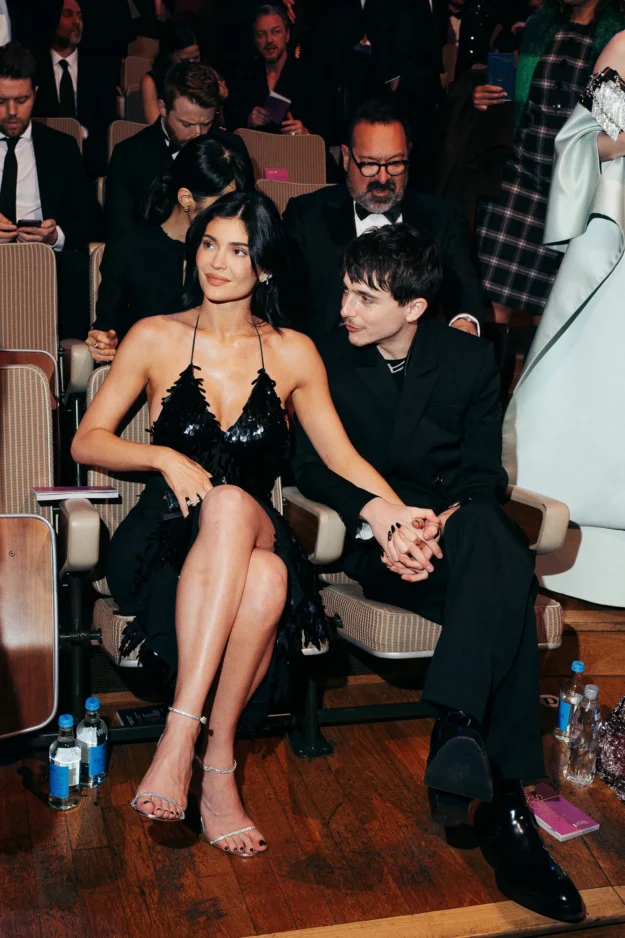Timothée Chalamet y Kylie Jenner en los premios BAFTA / GETTY IMAGES