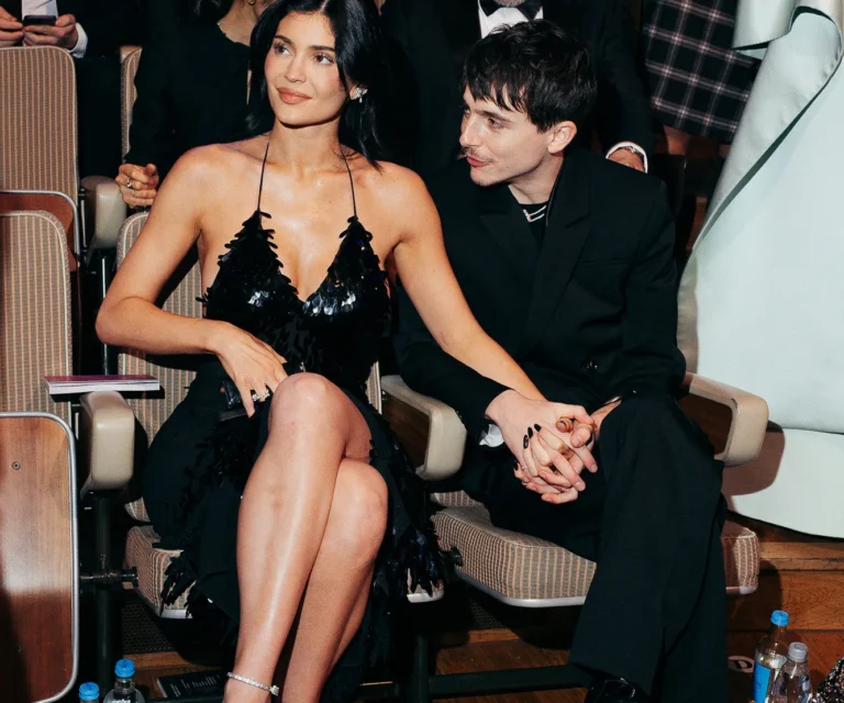 Timothée Chalamet y Kylie Jenner en los premios BAFTA / GETTY IMAGES